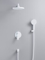Душевая система встраиваемая Shevanik S4335C, белый