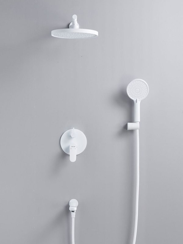 Душевая система встраиваемая Shevanik S4335C, белый