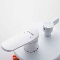 Душевая система встраиваемая Shevanik S4335C, белый