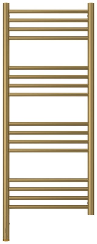 Полотенцесушитель электрический Сунержа Богема 3.1 32-6004-1040 110x45 см, подключение слева, золотой шелк, лесенка