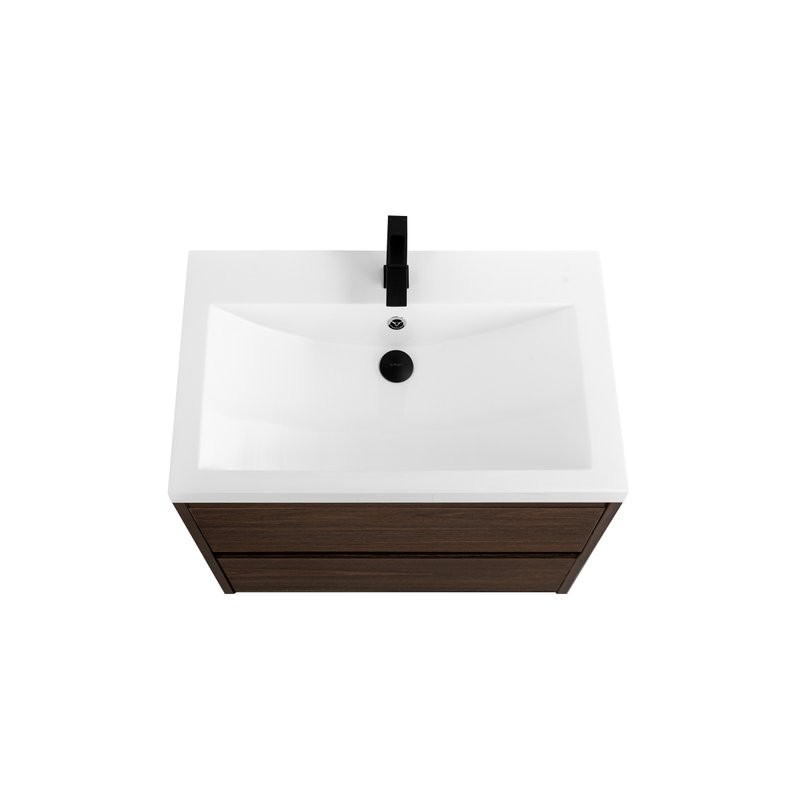 Тумба под раковину без столешницы Art&Max Family-M 58 подвесная, bourbon oak