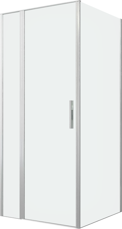Душевой уголок Allen Brau Priority 90x90, профиль серебро браш, стекло прозрачное