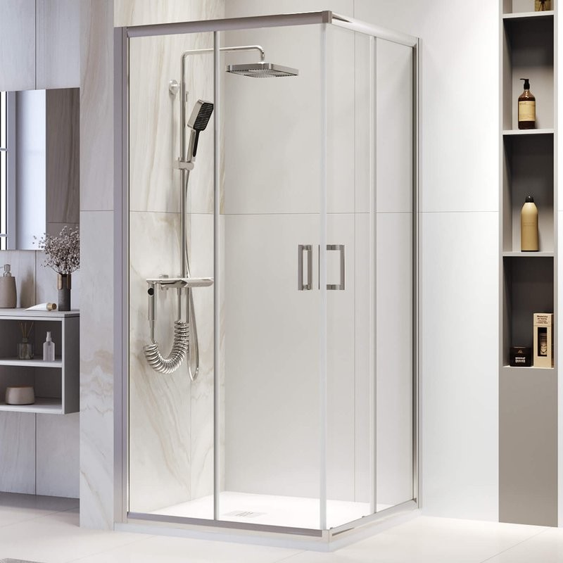 Душевой уголок RGW Passage PA-39 90х90 см, профиль хром, стекло прозрачное