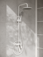 Душевая стойка РМС PL7 PL7-009DK белый