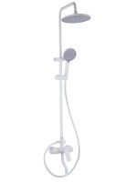 Душевая стойка РМС PL7 PL7-009DK белый