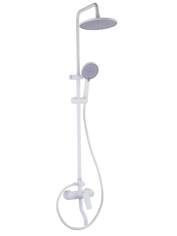 Душевая стойка РМС PL7 PL7-009DK белый