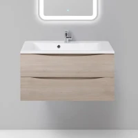 Тумба с раковиной BelBagno Marino 90 rovere grigio