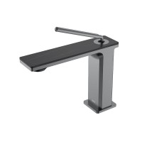 Смеситель для раковины Black&White Gravity 7105GM gun metal Смеситель для раковины Black&White Gravity 7105GM gun metal