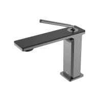 Смеситель для раковины Black&White Gravity 7105GM gun metal
