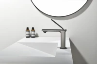 Смеситель для раковины Black&White Gravity 7105GM gun metal