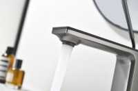 Смеситель для раковины Black&White Gravity 7105GM gun metal Смеситель для раковины Black&White Gravity 7105GM gun metal