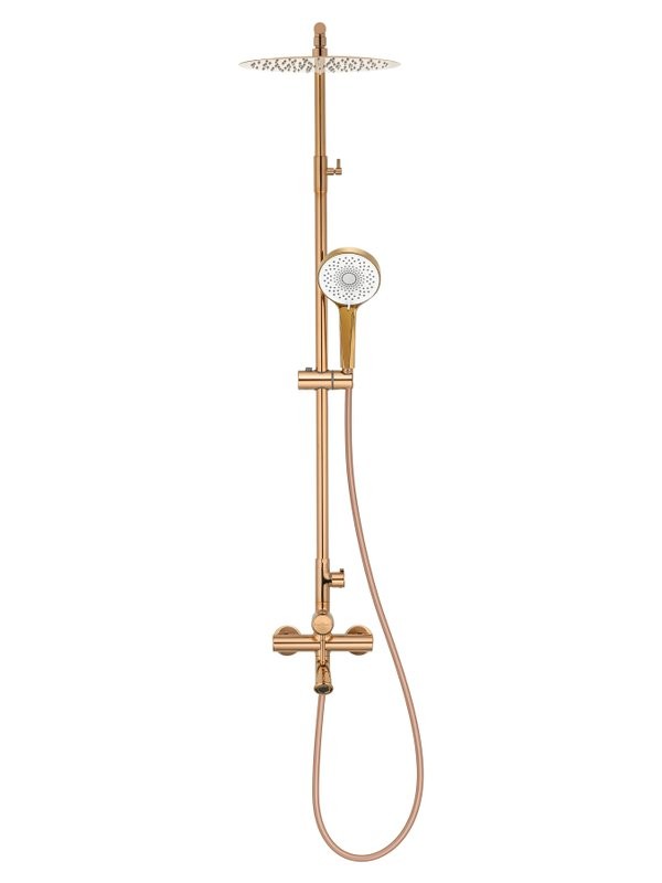 Душевая стойка Wonzon & Woghand Tor WW-88047073-RG розовое золото