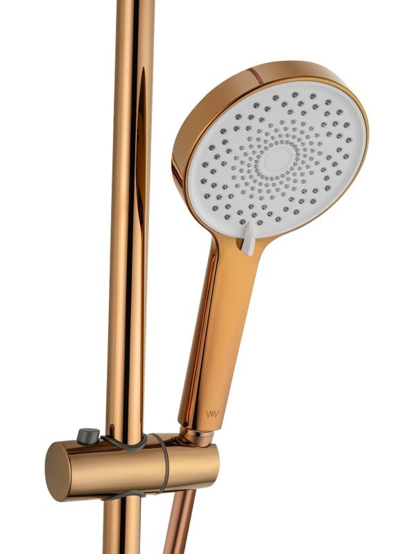 Душевая стойка Wonzon & Woghand Tor WW-88047073-RG розовое золото