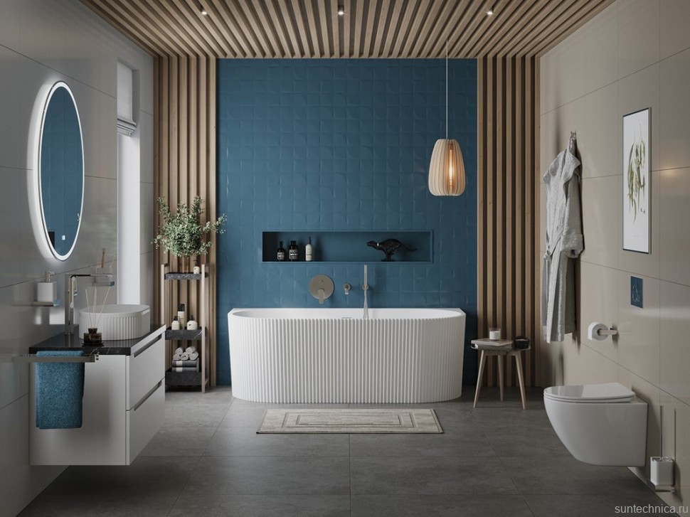 Акриловая ванна BelBagno Uno BB713 170x80 см, пристенная, белая матовая, на ножках, со сливом-переливом, с донным клапаном