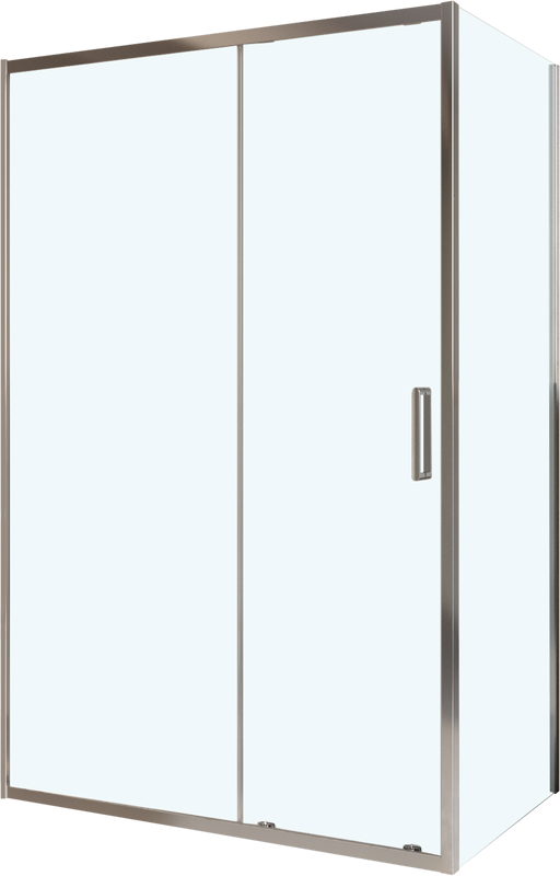 Душевой уголок BelBagno Luce AH-1-130/80-C-Cr профиль хром, стекло прозрачное