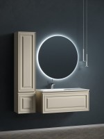 Тумба с раковиной Sancos Very 100 L beige soft