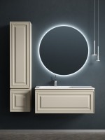 Тумба с раковиной Sancos Very 100 L beige soft