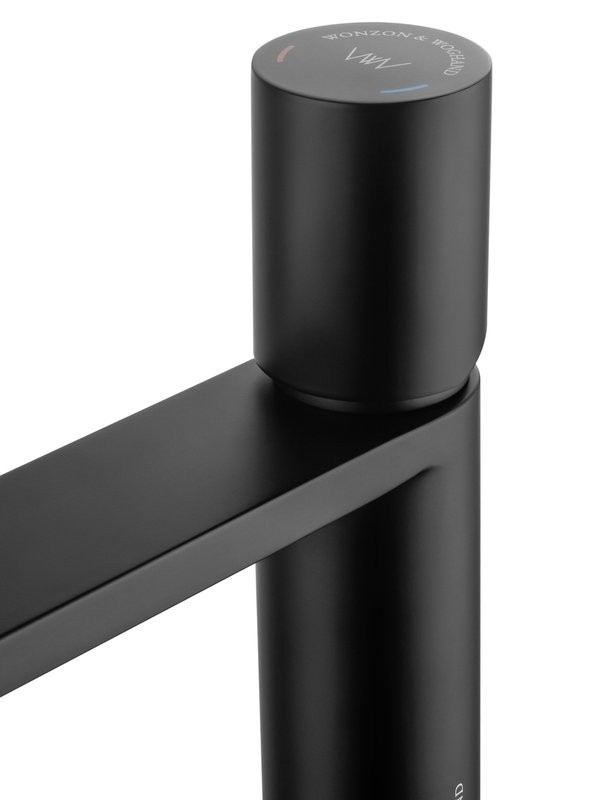 Смеситель для раковины Wonzon & Woghand WW-101-MB черный матовый