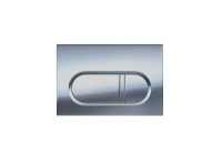 Кнопка смыва для унитаза AQUATEK KDI-0000044 АБС-пластик, цвет матовый хром