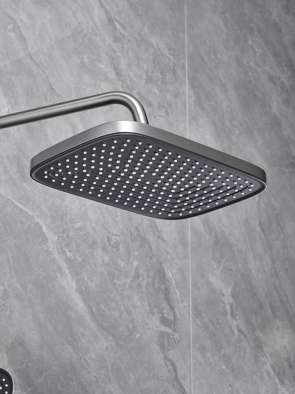 Душевая стойка Haiba HB24831-3 оружейная сталь