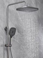 Душевая стойка Haiba HB24831-3 оружейная сталь