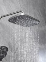 Душевая стойка Haiba HB24831-3 оружейная сталь