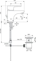 Смеситель для раковины Ideal Standard Ceraplan III B0700AA
