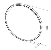 Мебель для ванной комнаты Allen Brau Infinity 100 1+1, подвесная, антрацит матовый, столешница бежевая