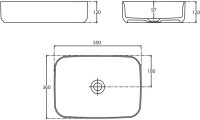 Мебель для ванной комнаты Allen Brau Infinity 100 1+1, подвесная, антрацит матовый, столешница бежевая