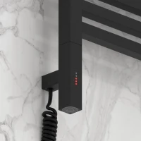 Полотенцесушитель электрический Сунержа Модус 3.1 15-5900-1030 110x35 см, подключение слева, темный титан муар, лесенка