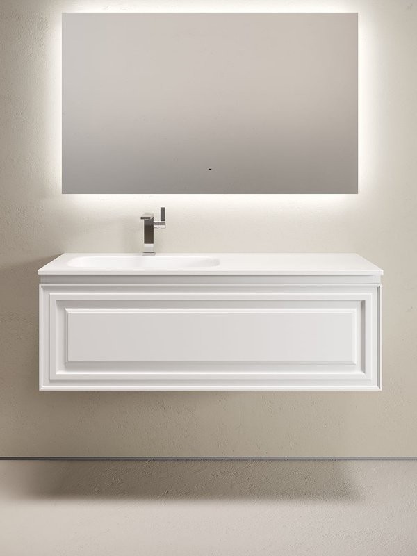 Тумба для ванной подвесная Sancos Very левая 1195х445х406, VR120LW