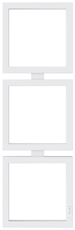 Полотенцесушитель электрический Сунержа Этюд E 30-0845-1030 105x35 см, подключение справа, матовый белый