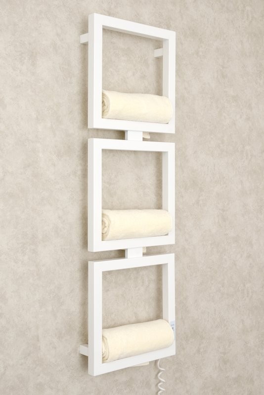 Полотенцесушитель электрический Сунержа Этюд E 30-0845-1030 105x35 см, подключение справа, матовый белый