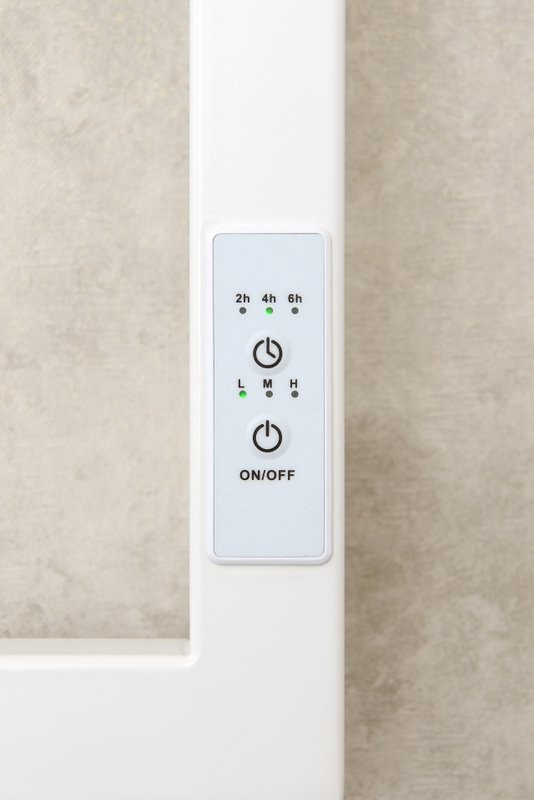 Полотенцесушитель электрический Сунержа Этюд E 30-0845-1030 105x35 см, подключение справа, матовый белый