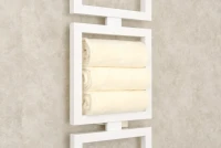Полотенцесушитель электрический Сунержа Этюд E 30-0845-1030 105x35 см, подключение справа, матовый белый