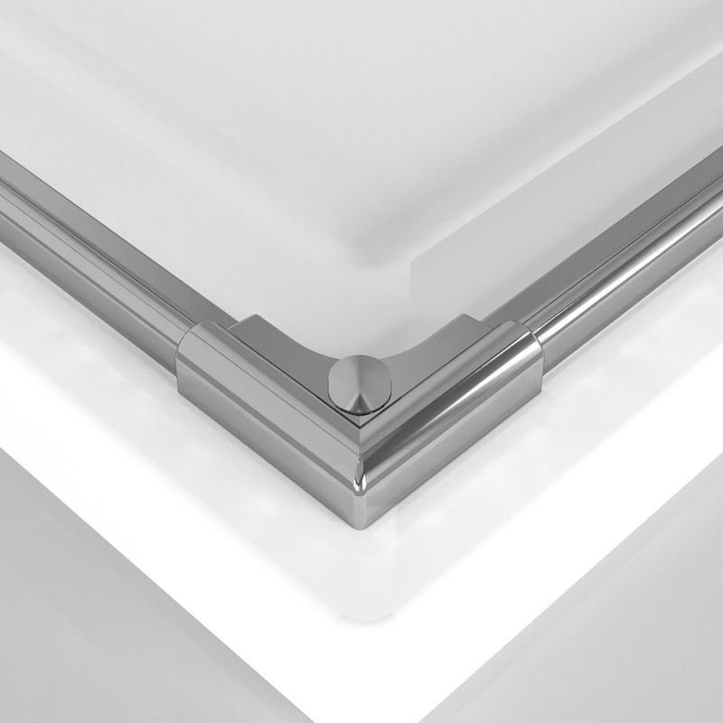 Душевой уголок Niagara Nova NG-6630-34 100x100, профиль хром, стекло прозрачное