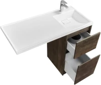 Тумба с раковиной AQUATON Лондри 40 R, дуб кантри