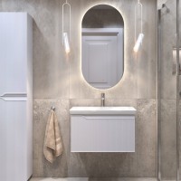 Мебель для ванной комнаты Vigo Neo 70 подвесная, 1 ящик, матовая белая