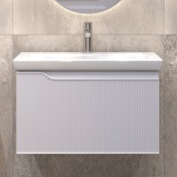 Мебель для ванной комнаты Vigo Neo 70 подвесная, 1 ящик, матовая белая