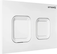 Комплект Инсталляция BETTOSERB Sava Fix Slim 40006456 + Кнопка Smart 40006470 цвет белый глянец Комплект Инсталляция BETTOSERB Sava Fix Slim 40006456 + Кнопка Smart 40006470 цвет белый глянец