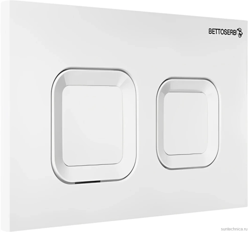 Комплект Инсталляция BETTOSERB Sava Fix Slim 40006456 + Кнопка Smart 40006470 цвет белый глянец