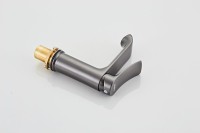 Смеситель для раковины Haiba HB10553-3 оружейная сталь