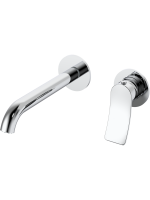 Смеситель для раковины Haiba HB14553 С ВНУТРЕННЕЙ ЧАСТЬЮ, хром