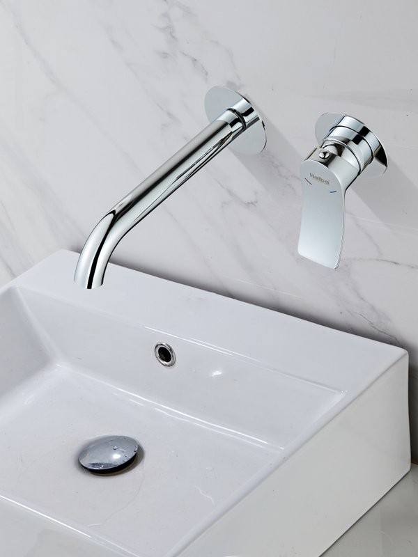 Смеситель для раковины Haiba HB14553 С ВНУТРЕННЕЙ ЧАСТЬЮ, хром