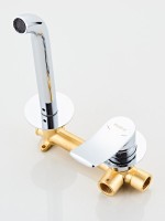 Смеситель для раковины Haiba HB14553 С ВНУТРЕННЕЙ ЧАСТЬЮ, хром