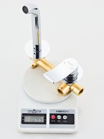 Смеситель для раковины Haiba HB14553 С ВНУТРЕННЕЙ ЧАСТЬЮ, хром