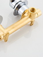 Смеситель для раковины Haiba HB14553 С ВНУТРЕННЕЙ ЧАСТЬЮ, хром