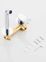 Смеситель для раковины Haiba HB14553 С ВНУТРЕННЕЙ ЧАСТЬЮ, хром