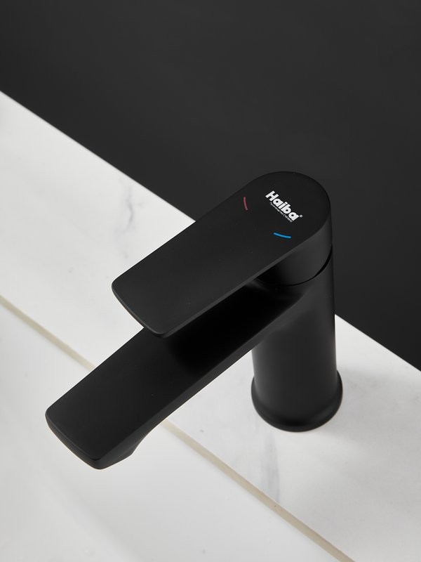 Смеситель для раковины Haiba HB10719-7 черный