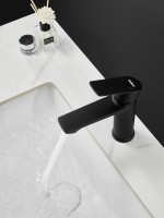 Смеситель для раковины Haiba HB10719-7 черный